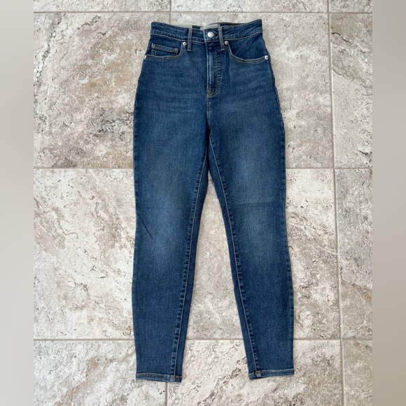 Everlane NWT The Curvy Cropped Way-High Skinny Jean, Authentic Blue, 26 - Picture 11 of 11